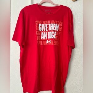 Red Under Armour Employee Tshirt